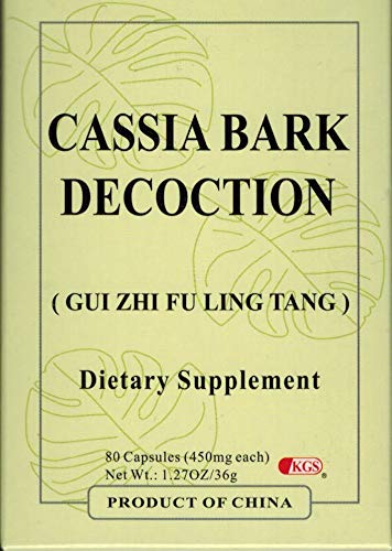 Modern Herbs Cassia Bark Decoction Gui Zhi Fu Ling Tang - 80 Capsules