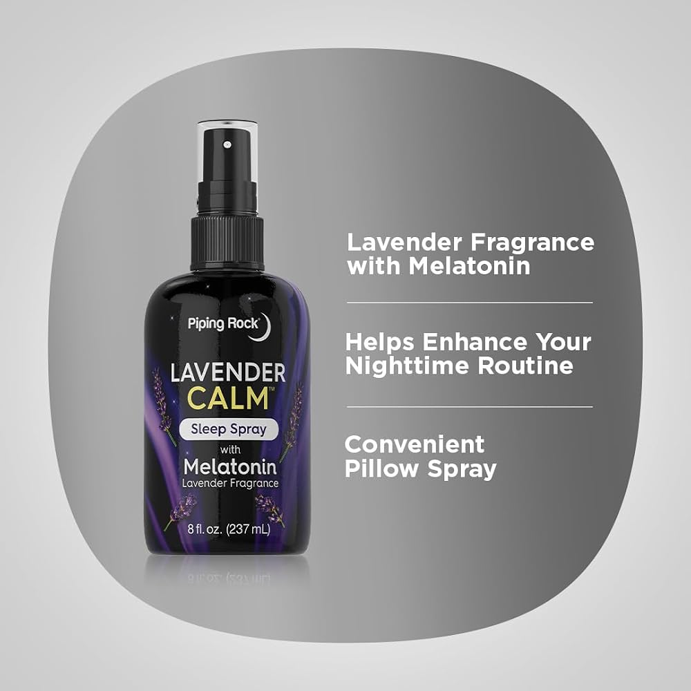 Piping Rock Melatonin Sleep Spray with Lavender - 8 fl oz - image 4