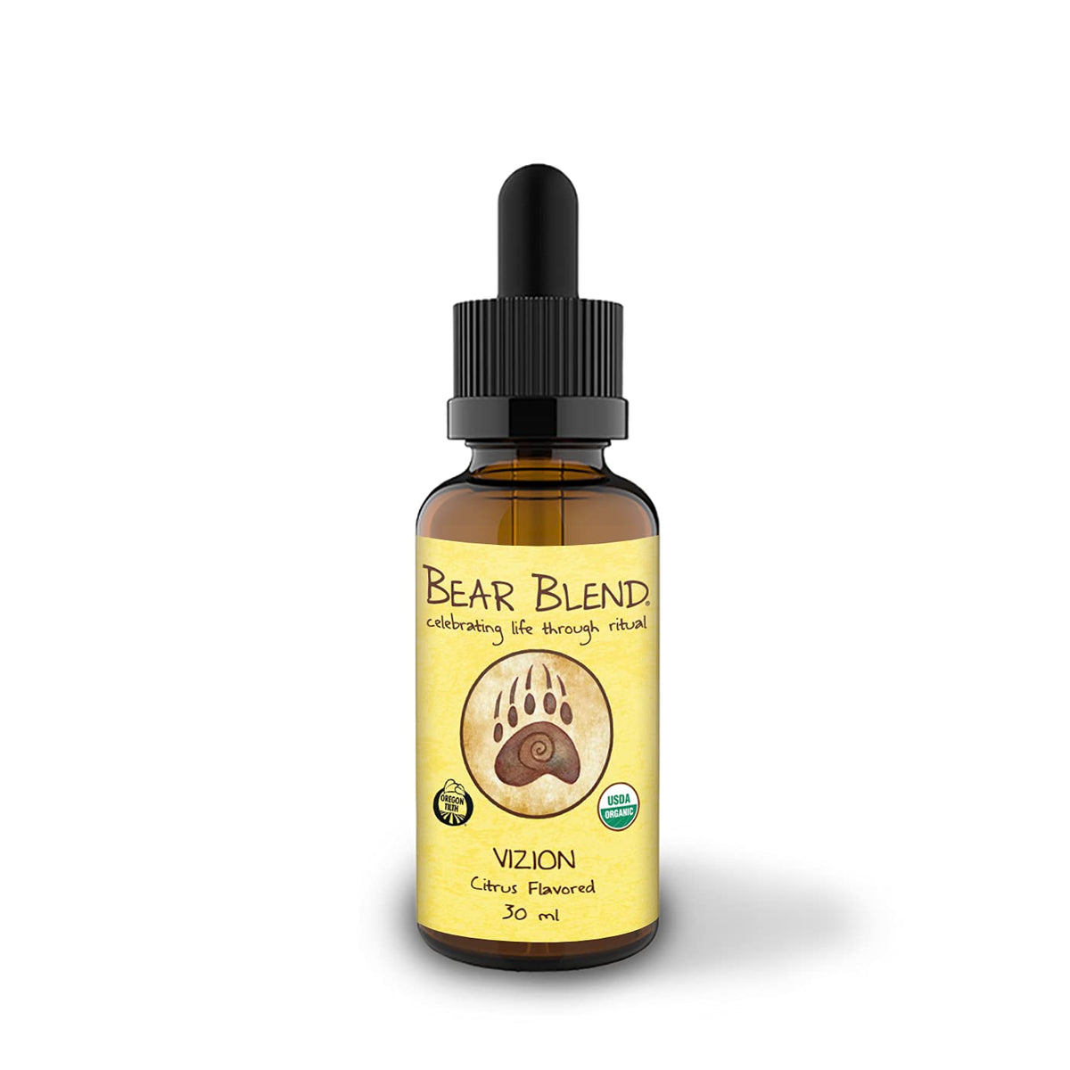 Bear Blend Organics Vizion Herbal Elixir Citrus - 30 ml