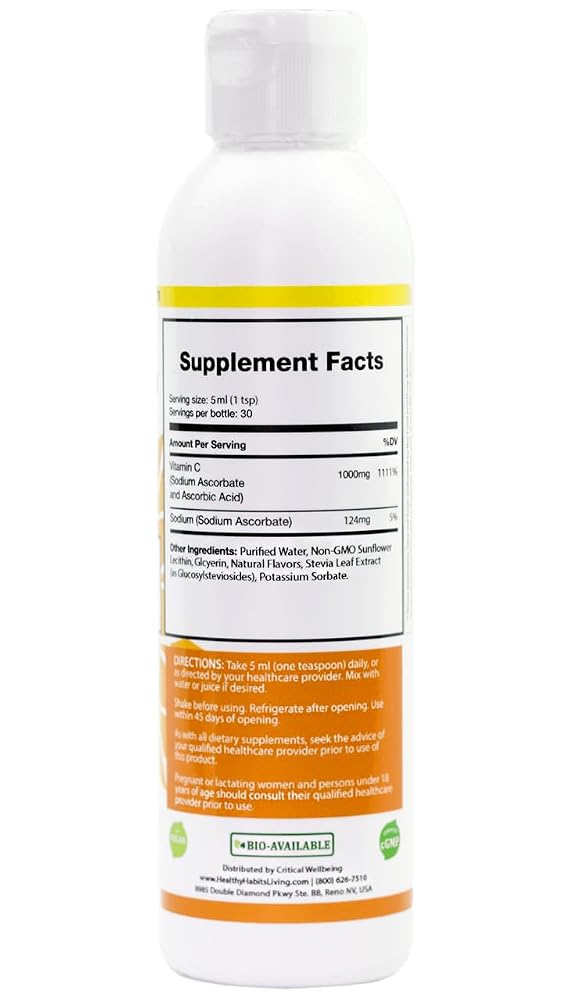 Healthy Habits Living Liposomal Vitamin C - 30 x 1 - image 6