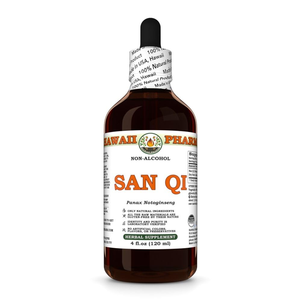 Hawaii Pharm San Qi (Panax notoginseng) Root Alcohol-Free Extract