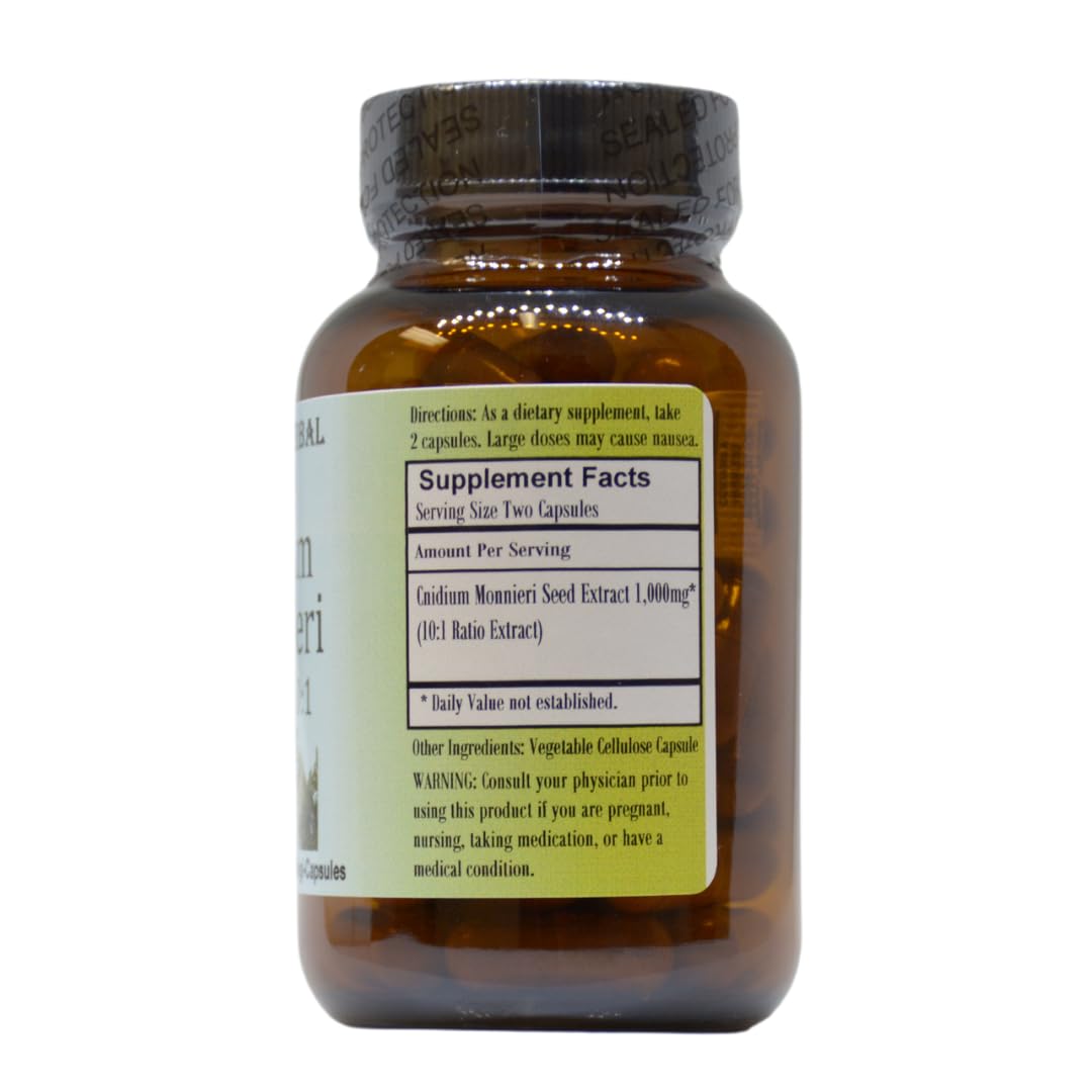 Barlowe's Herbal Elixirs Cnidium Monnieri 10:1 Extract - 60 Capsules - image 2