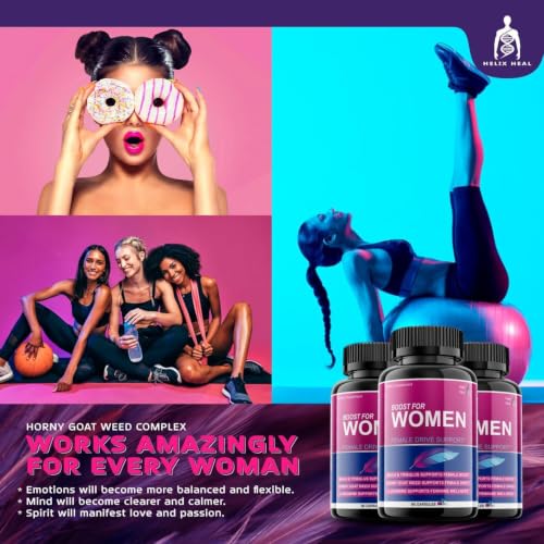 Helix Heal Libido Booster for Women - 60 Capsules - image 6