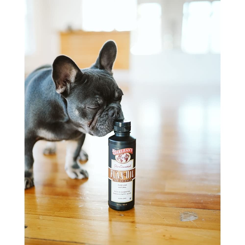 Barlean's Fresh Flax Oil for Animals Omega-3 - 12 Fl Oz - image 4