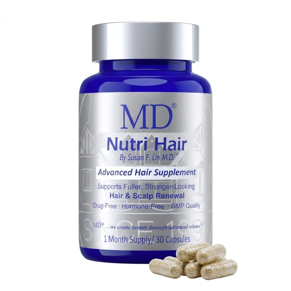 MD Nutri Hair Biotin Supplement - 30 Vegetarian Capsules
