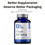 Utzy Naturals Fall Asleep Natural Sleep Aid - 60 Capsules - image 2