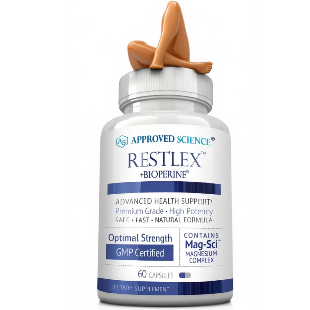 Approved Science Restlex Magnesium Glycinate - 60 Capsules