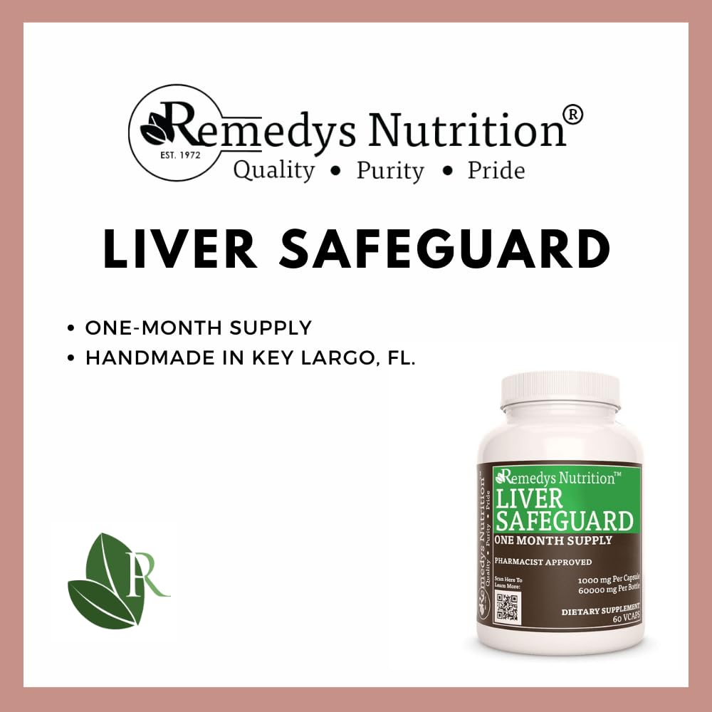 Remedy's Nutrition Liver Safeguard Herbal Supplement - 60 Capsules - image 3