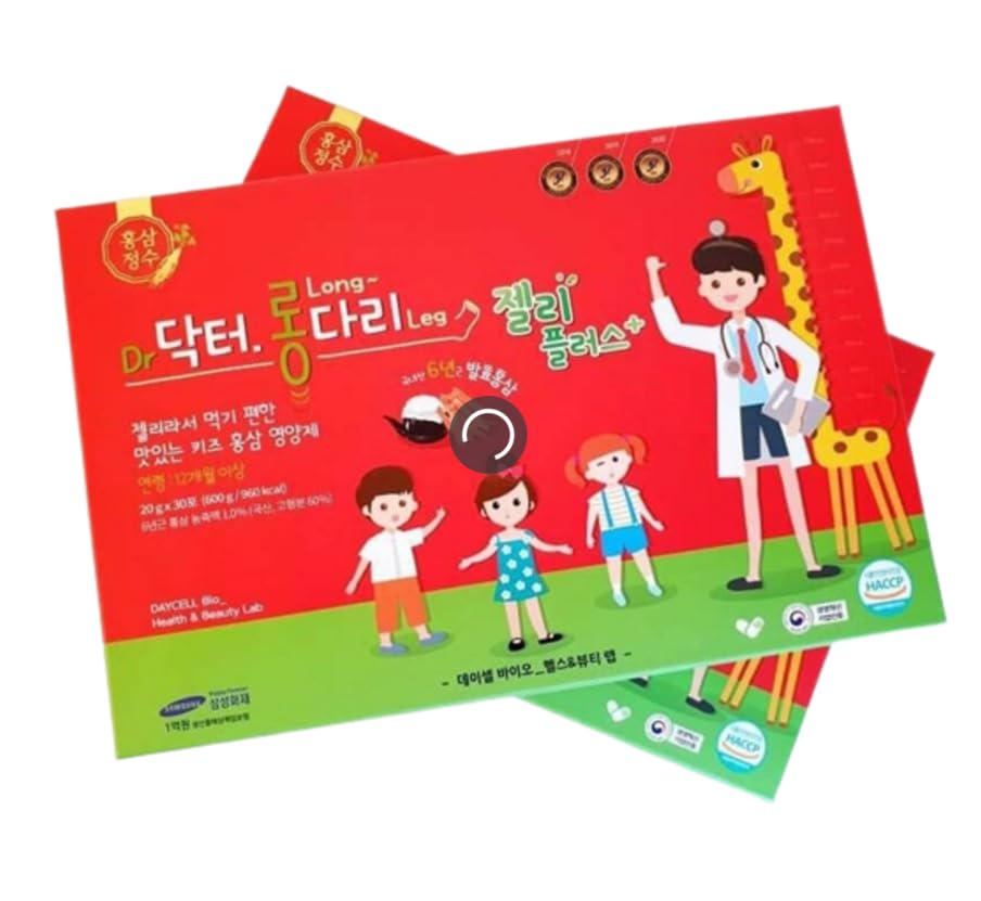 Daycell Dr Long Leg Fermented Korean Ginseng Jelly Plus - 30 Sticks