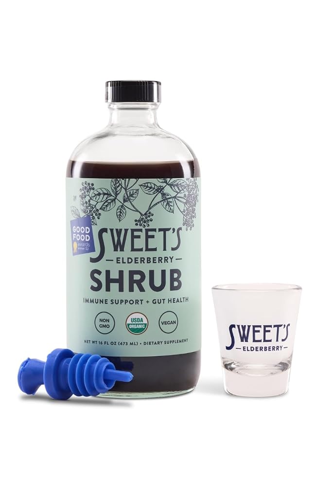 Sweet's Elderberry Organic Shrub Drinking Vinegar - 16 oz - image 5