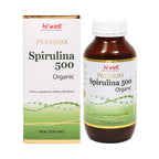 Hi Well Premium Spirulina 500mg Organic - 500 Tablets - image 2