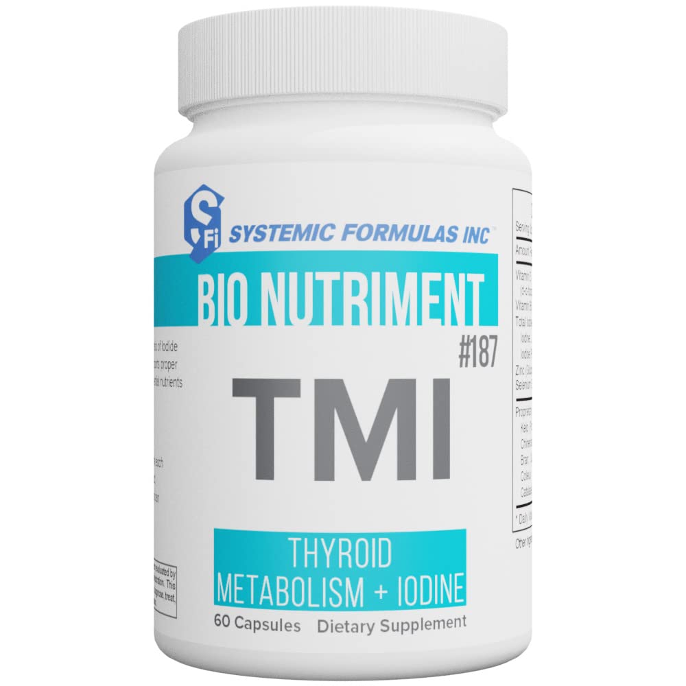Bio Nutriment TMI Thyroid Metabolism Iodine Support - 60 Capsules