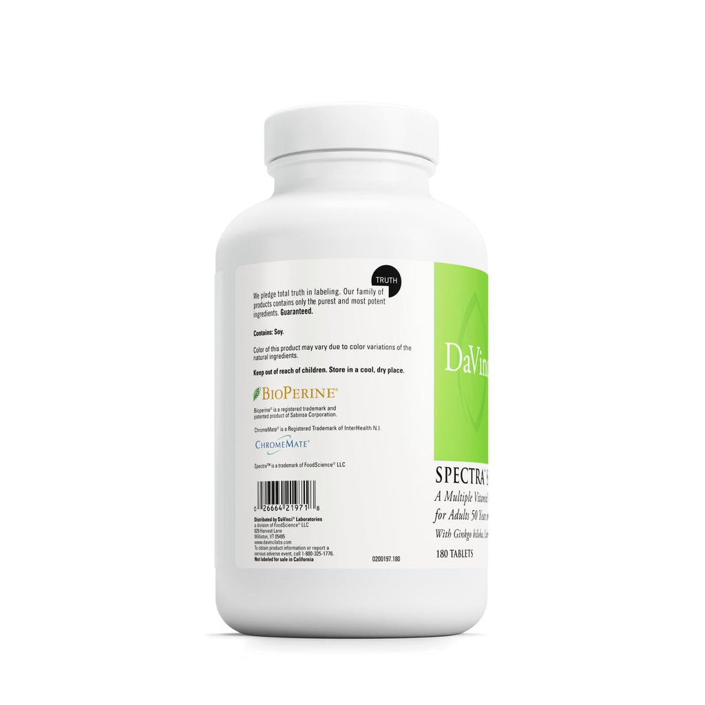 DaVinci Labs Spectra Senior Multivitamin - 180 Capsules - image 3