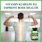 Naturals Vitamin D3 + K2 Plant Based Supplement - 60 Vegetarian Tablets - image 4