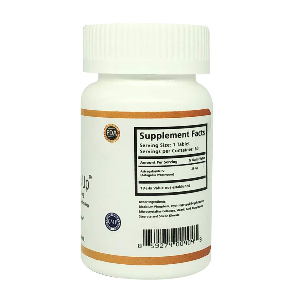 Telomeres Up Astragaloside IV Tablet - 60 Count - image 2