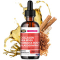 Collagen Mojo Hydrolyzed Collagen Liquid with Sea Moss - 2 Fl Oz