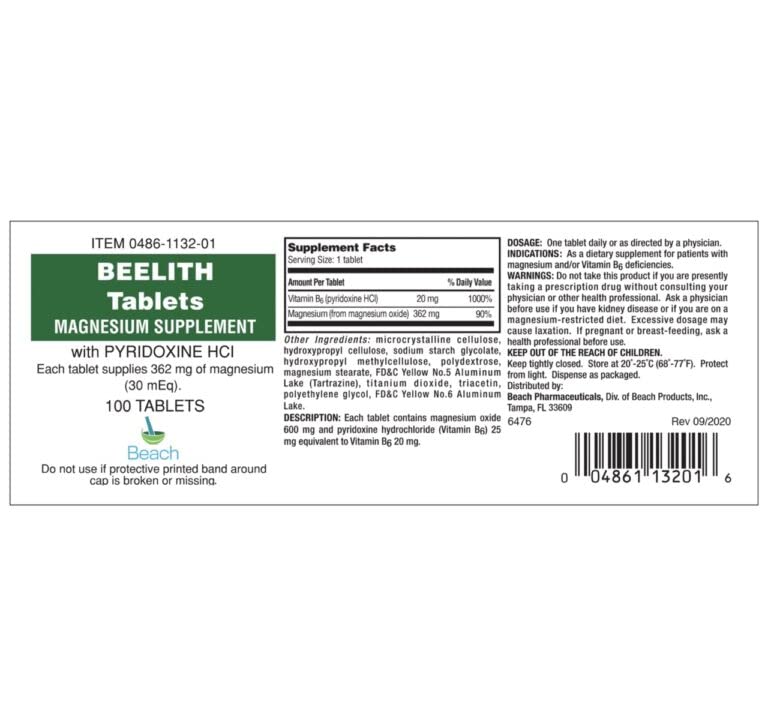 MC Beelith Multivitamin Tablet - 100 Tablets - image 2