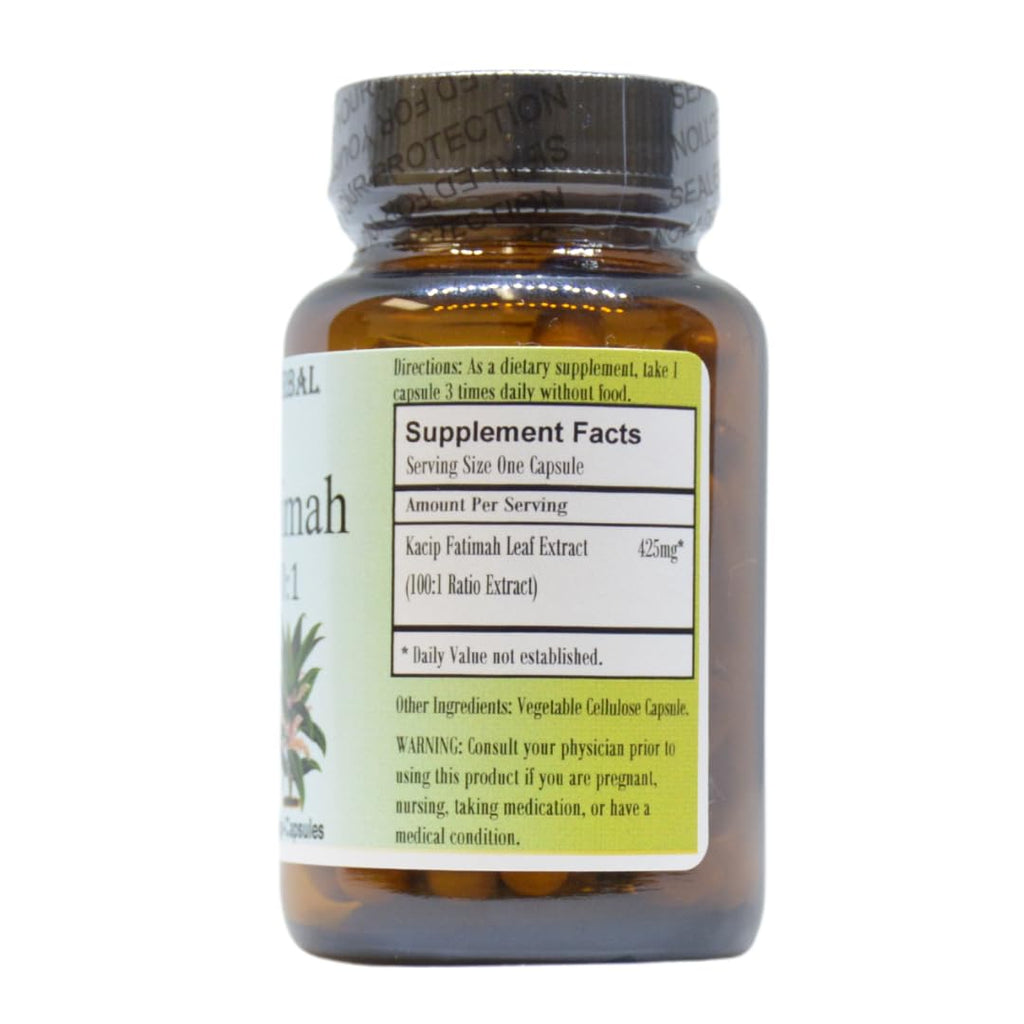 Barlowe's Herbal Elixirs Kacip Fatimah 100:1 Extract - 60 Vegan Capsules - image 2