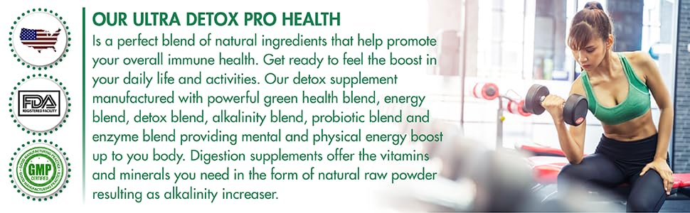Qivaro Ultra Detox Pro Health Detox Cleanse Supplement - 90 Capsules - image 5