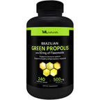 ML Naturals Brazilian Green Propolis 500mg Immune Support - 240 Capsules