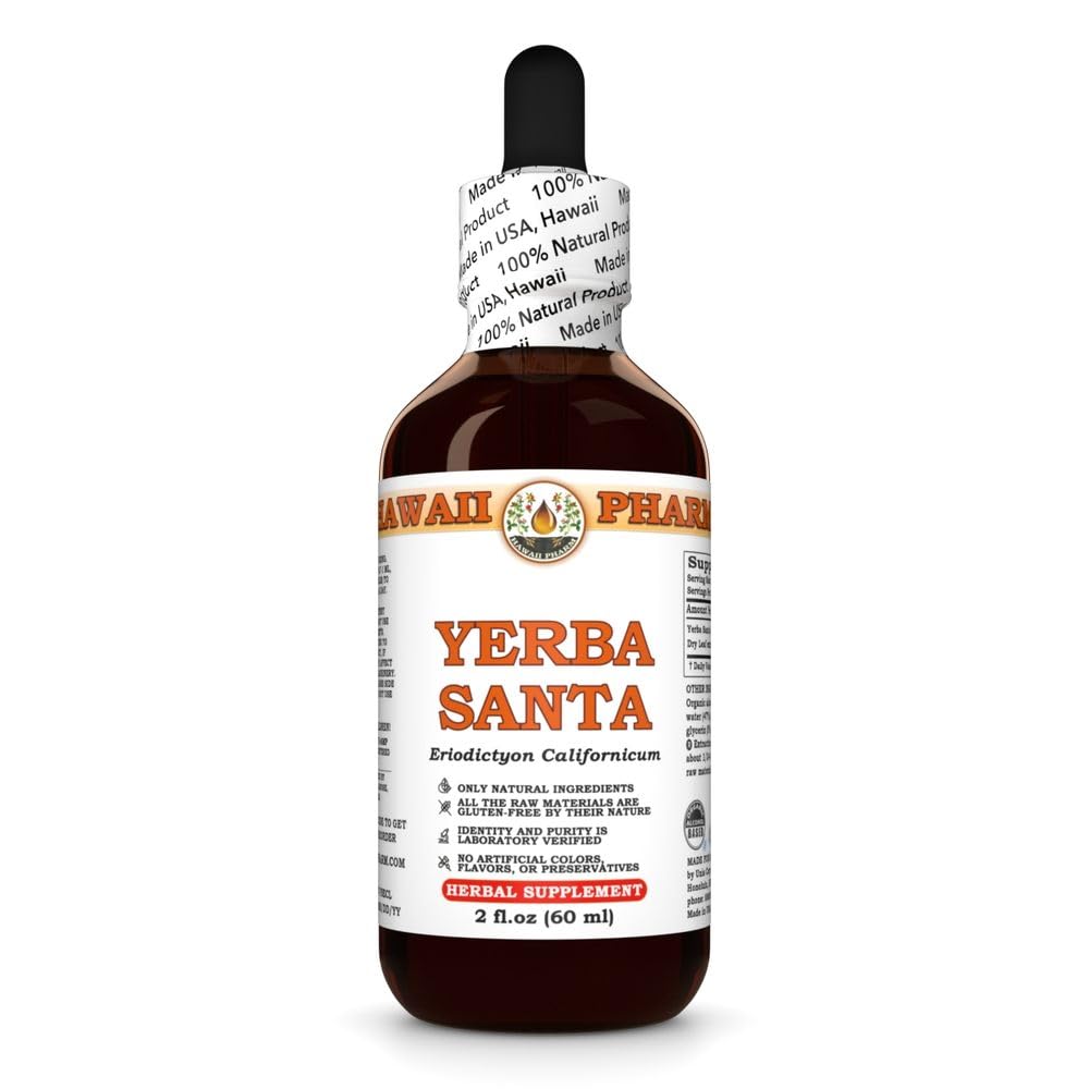 Hawaii Pharm Yerba Santa (Eriodictyon californicum) Liquid Extract