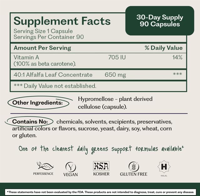 Symphony Natural Health pH Quintessence - 40:1 Alfalfa Concentrate