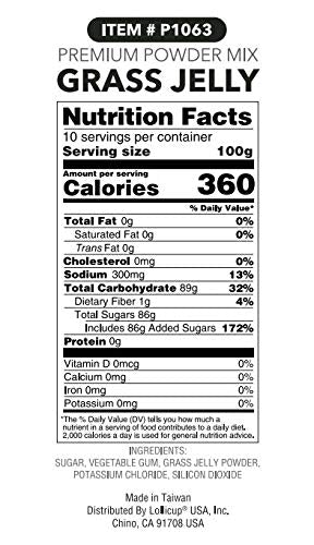 Tea Zone Grass Jelly Powder - 2.2 lb - image 5