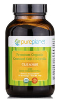 PURE PLANET Cracked Cell Chlorella Organic Powder - 4 oz