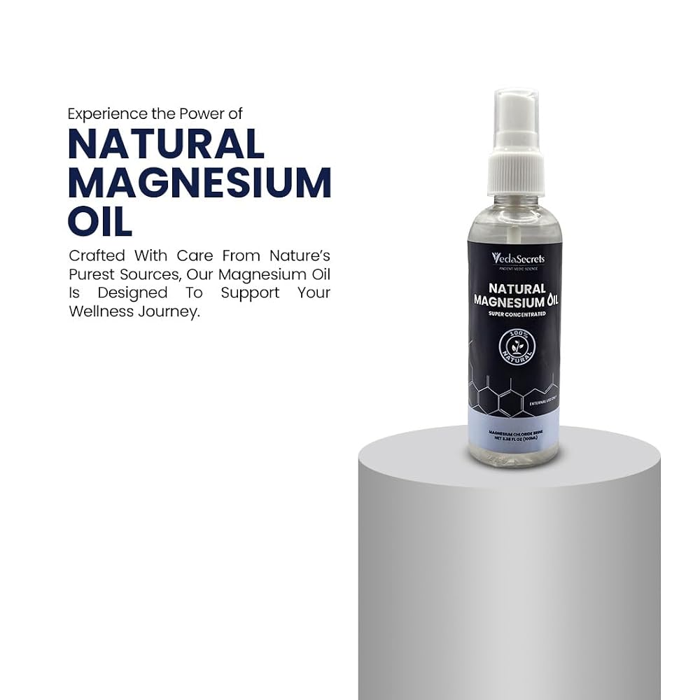 VedaSecrets Natural Magnesium Oil for Relaxation - 100 mL - image 2