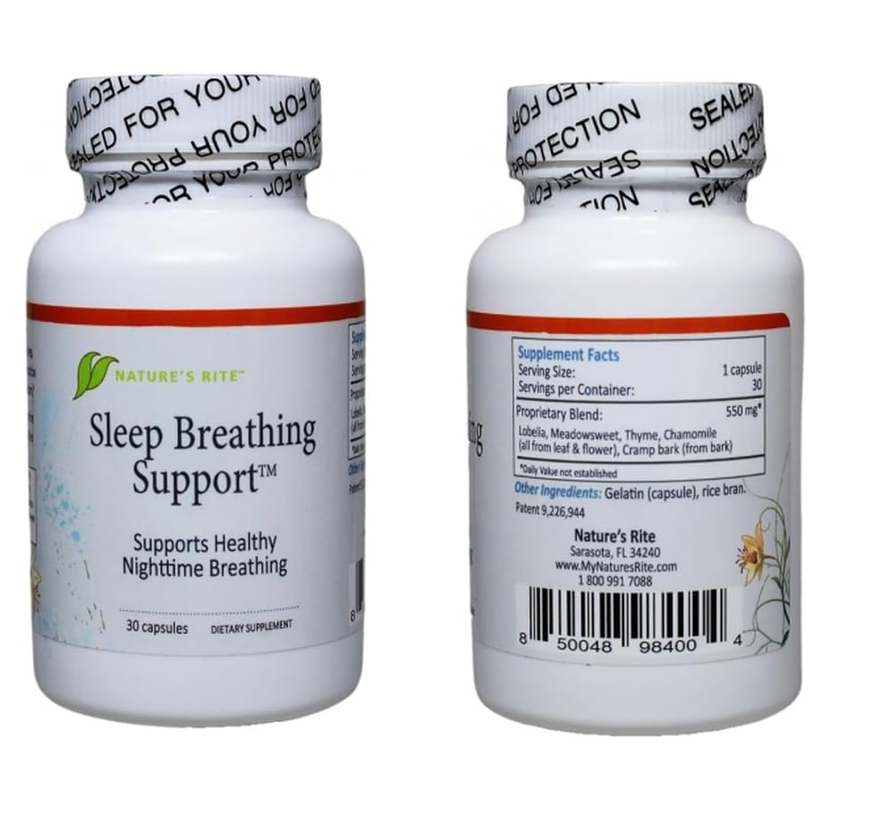 pizety Nature's Rite Sleep Breathing Support - 30 Capsules - image 3