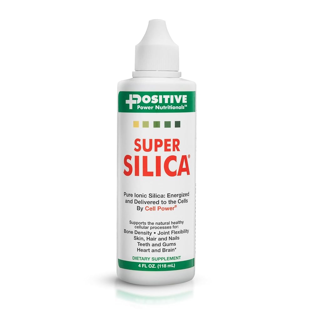 Super Silica Liquid Silica Supplement for Hair Growth - 4 Fl Oz