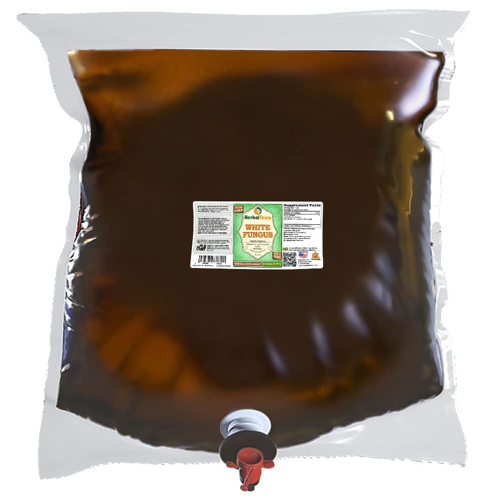 Herbal Terra LLC White Fungus (Tremella Fuciformis) Dried Mushroom