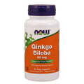 Now Foods Ginkgo Biloba 60mg - 60 Vegetarian Capsules