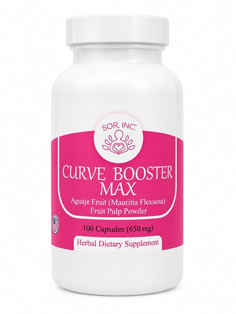 Cross-Dress Curve Booster Max Pure Aguaje Capsules - 100 Count