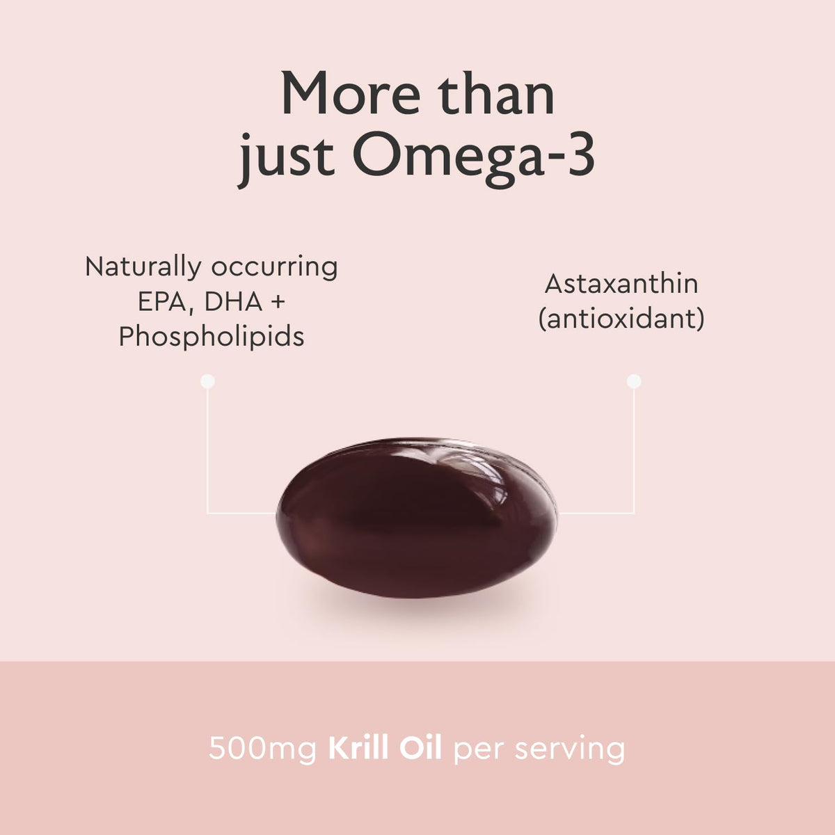 Alaya Naturals Antarctic Krill Oil 500mg Omega-3 - 60 Softgels - image 3
