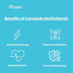 Minimo Nutrition Complete Multivitamin + Immunity Boost - 60 Capsules - image 4