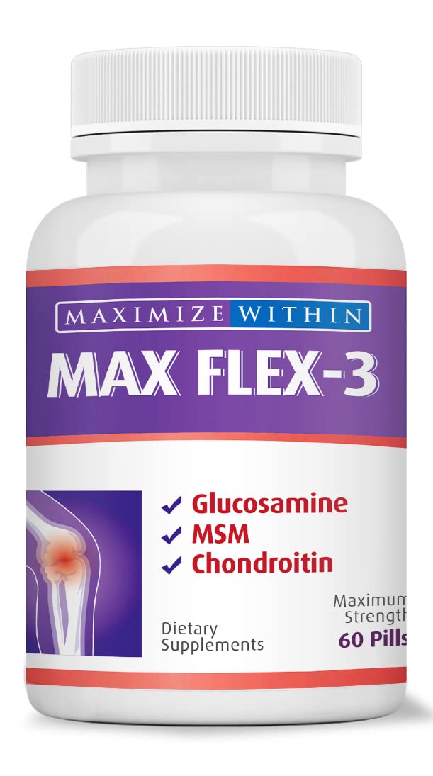 Maximum Slim Max Flex-3 Pain Relief Formula with Green Lipped Mussel