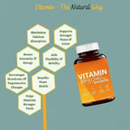 Generic Vitamin D3 K2 MK7 Supplement 600 IU Bone Health - 120 Tablets - image 3