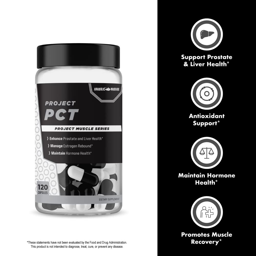 Anabolic Warfare Project PCT Post-Workout Recovery - 120 Capsules - image 4