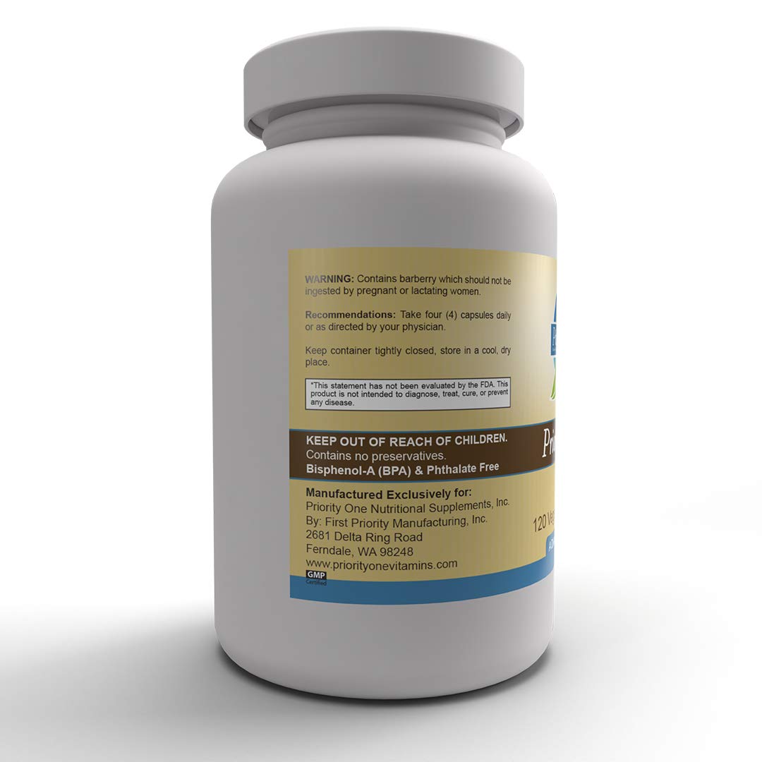 Priority One Vitamins Lipo Priority Liver Support - 120 Vegetarian Capsules - image 5