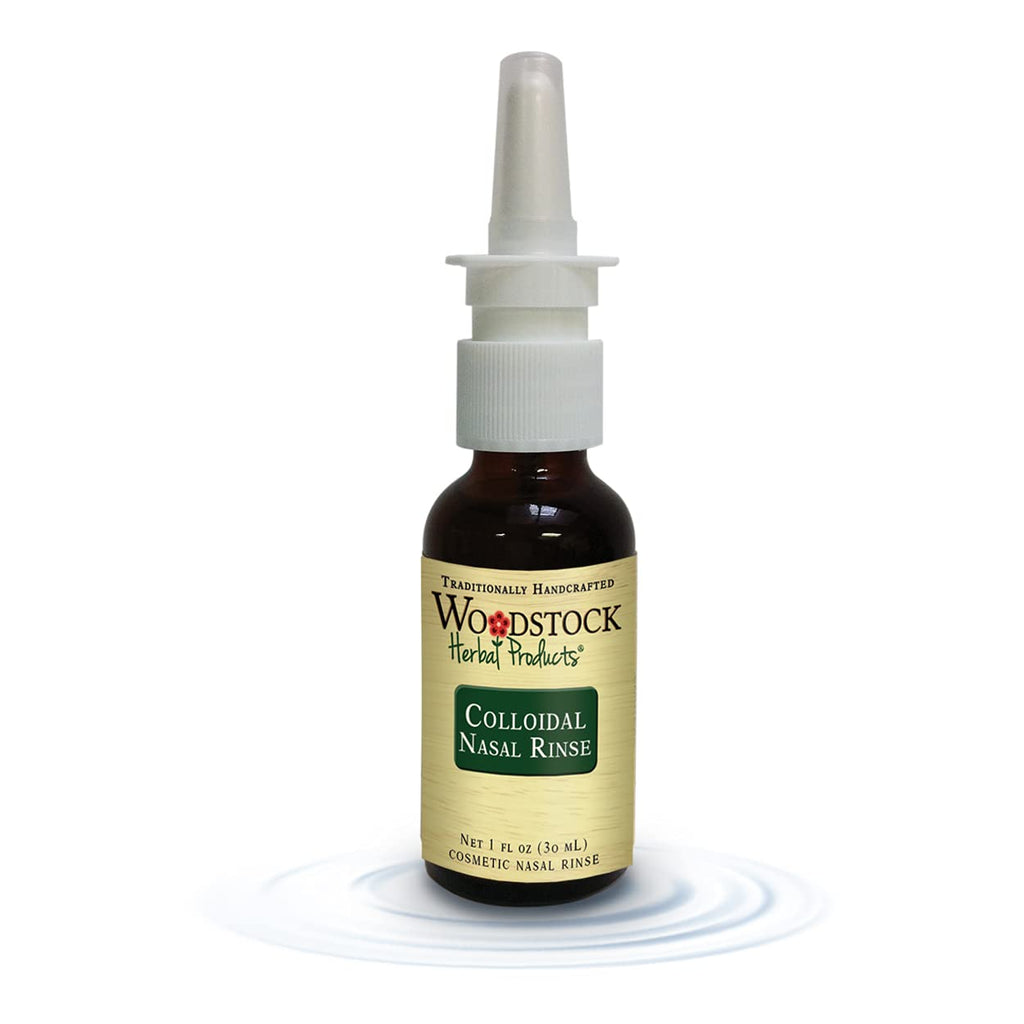 Woodstock Herbal Products Colloidal Silver Nasal Rinse - 1 Fl Oz