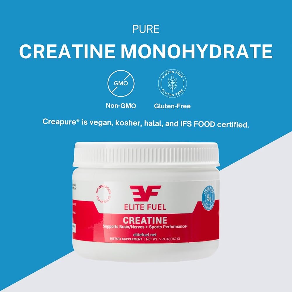 EF Elite Fuel Creatine Monohydrate Powder - 30 Servings - image 5
