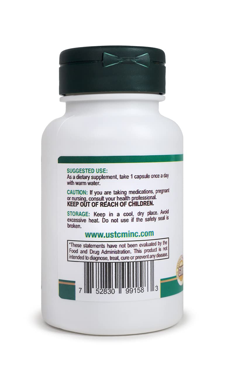 USTCM Ginkgo Biloba Capsules for Healthy Metabolism - 60 Capsules - image 2