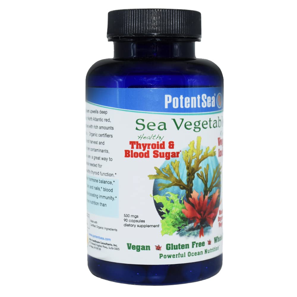 PotentSea Sea Vegetables 540 mg - 90 Capsules - image 2