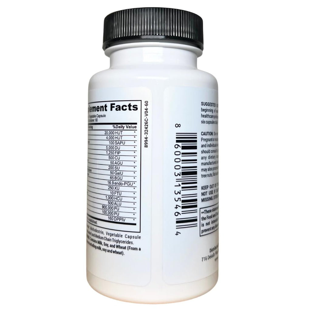 Casa de Sante FODMAP Digestive Enzymes 18-Enzyme - 60 Capsules - image 5