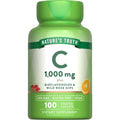 Nature's Truth Vitamin C 1000 mg Plus Bioflavonoids & Rose Hips - 300 Caplets