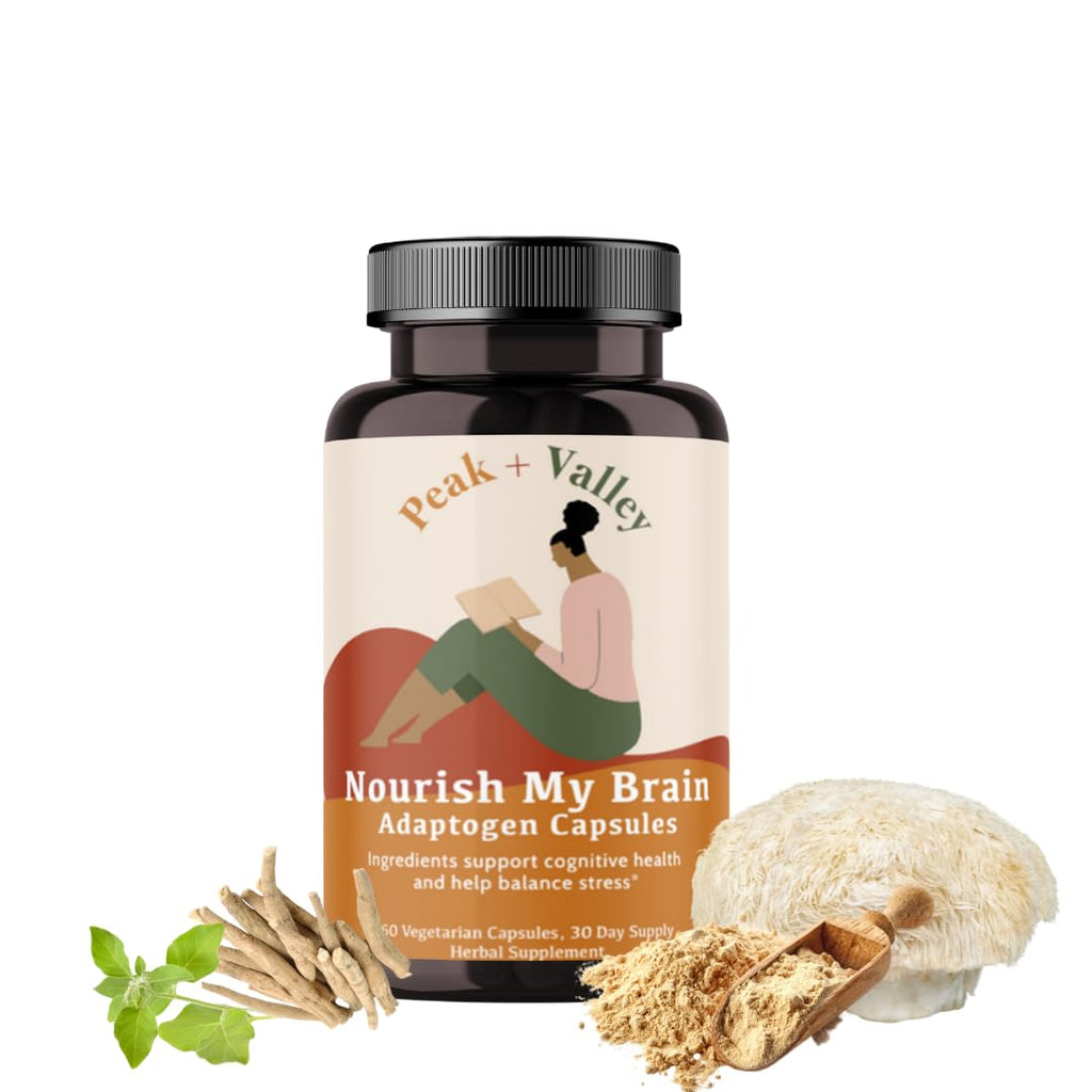 Peak + Valley Nootropic Brain Support Supplement for Memory & Focus