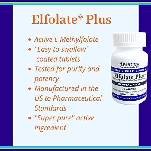 ELFOLATE Plus L-Methylfolate 3mg - 30 Tablets - image 2