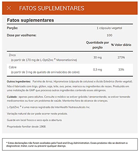 Now Foods Optizinc 30mg Zinc with Copper - 100 Capsules - image 3