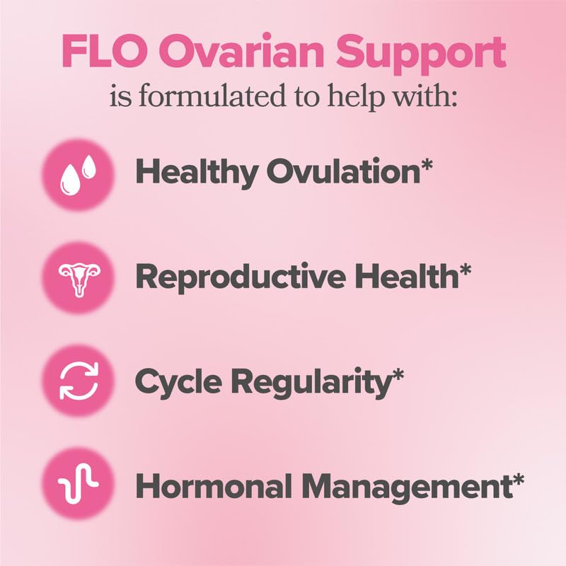O Positiv FLO Ovarian Health Support - Hormone Balance for Women